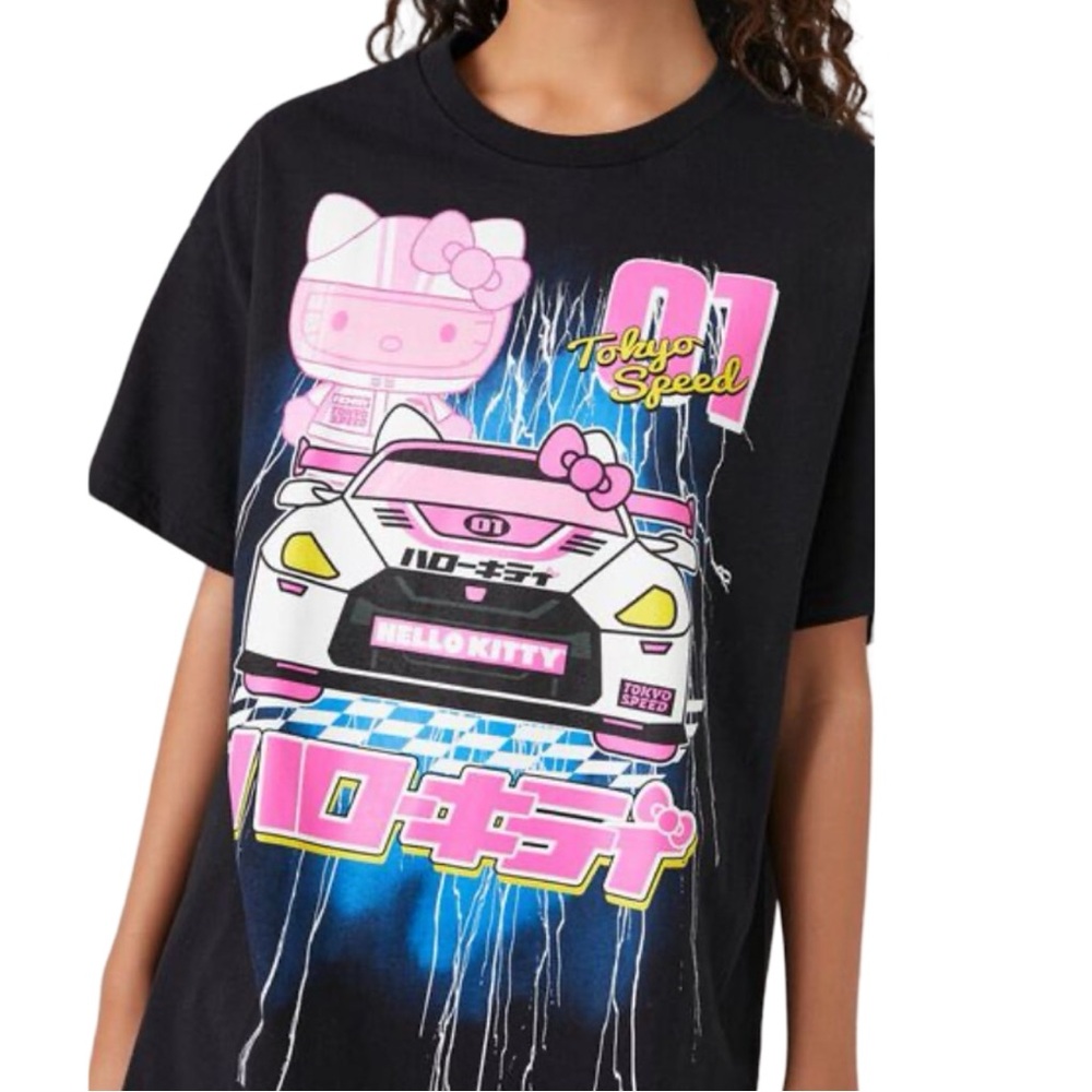 NWT Hello Kitty Tokyo Speed Tee - Picture 3 of 5